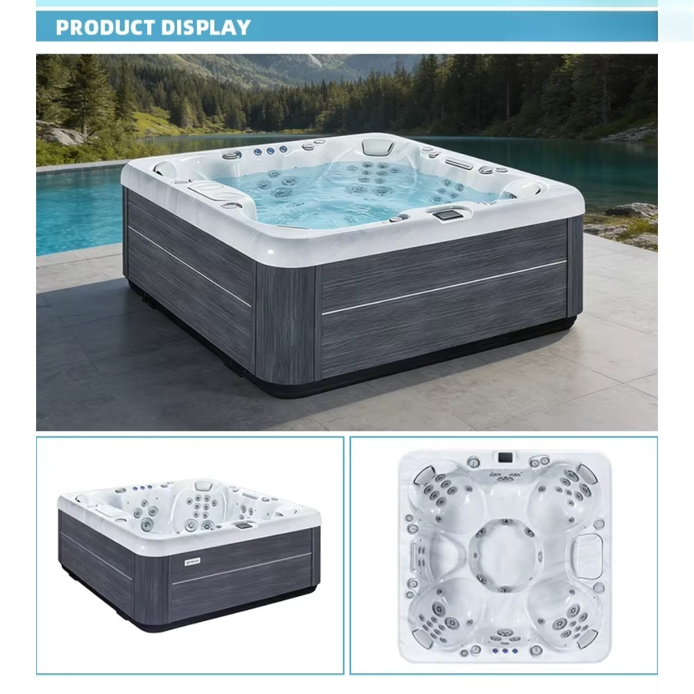 自立式ジェットバス エアージェットバブルスパ浴槽 定温設計  - Home Bathroom Tub のレビューと価格