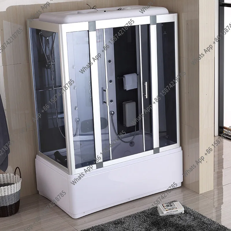 ハイインテグラルシャワールーム 長方形バスタブ付き 完全密閉 - Home And Bathroom のレビューと価格