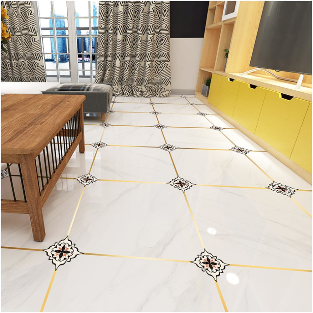 モダンな斜めタイルステッカー自己粘着 PVC ウォールデカー - Home Bathroom Remodel のレビューと価格