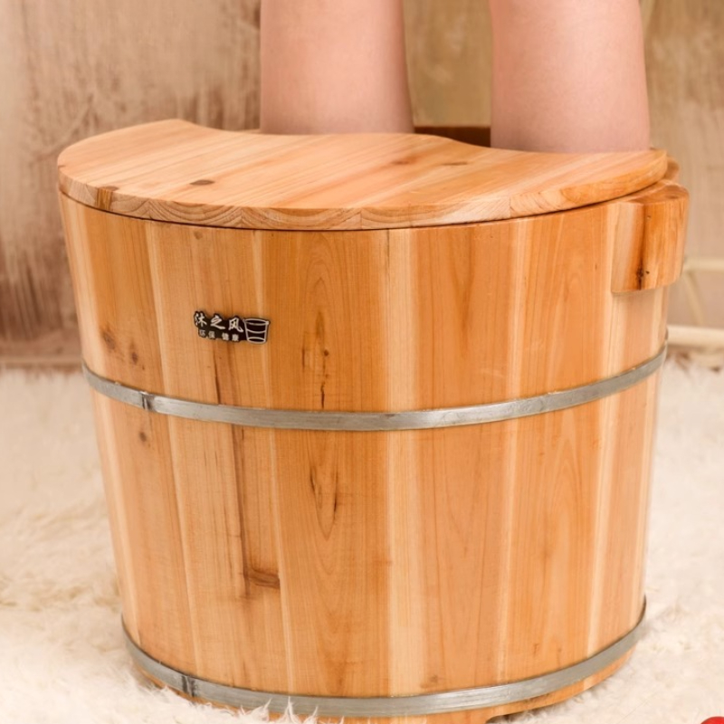 木製足浸し浴槽 スパ/家庭用の深い断熱浴槽 リフレクソロジー - Home Bathroom Tub のレビューと価格