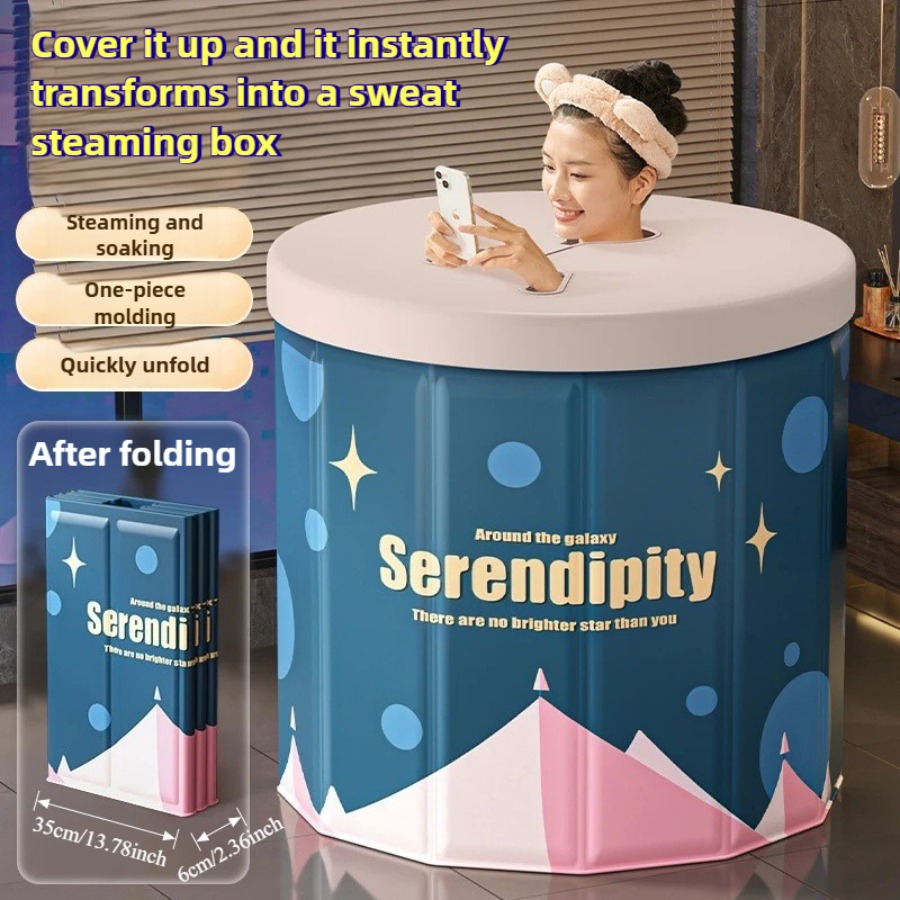 大人用折りたたみ式浴槽、家庭用、断熱カバー付き浴室浴槽、冬用 - Home Bathroom Tub のレビューと価格