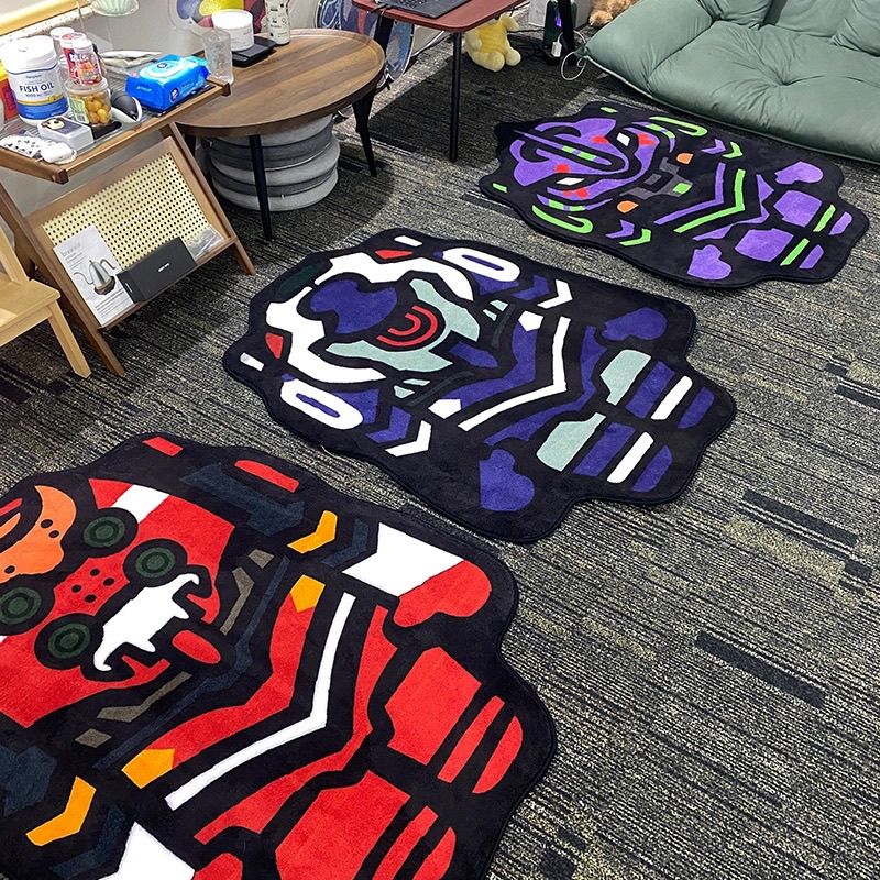 新世紀エヴァンゲリオンデザイナーぬいぐるみラグソフトドアマッ - Home Goods Bathroom Mats のレビューと価格