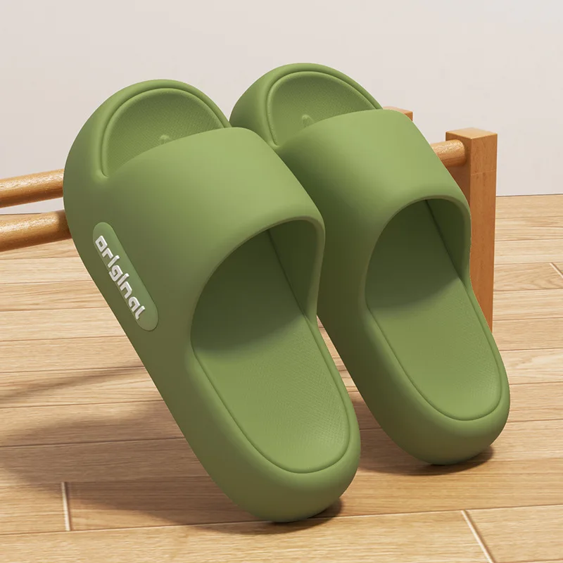 女性男性用スリッパ、ホームハウスプラットフォームクラウドサマ - Home Outdoor Bathroom のレビューと価格