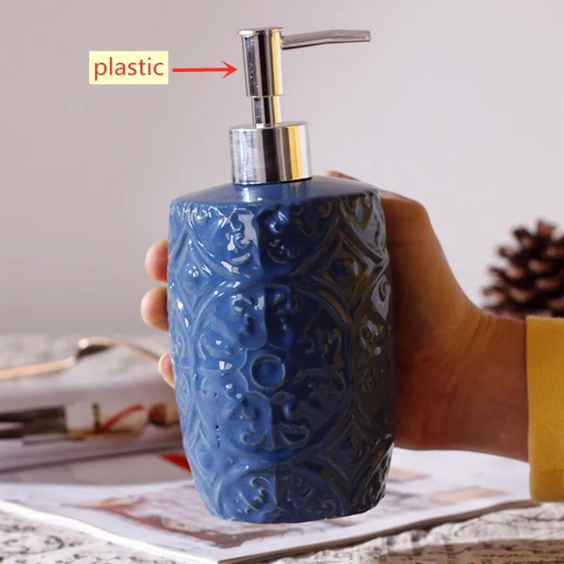 石鹸とディスペンサー用のセラミック透明透明シャワージェル,ハ - Zara Home Bathroom のレビューと価格